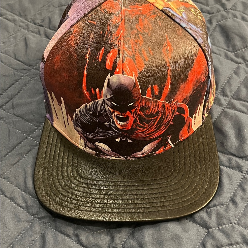 DC Comics Batman Hat - Black and Red
